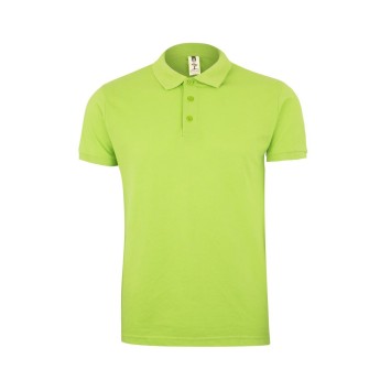 Pólo manga curta cores 210 g/m2