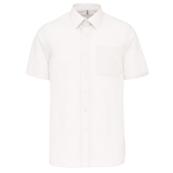 Camisa de homem manga curta tratamento fácil