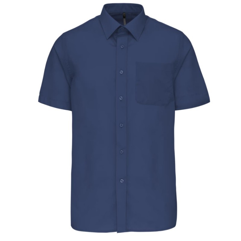 Camisa de homem manga curta tratamento fácil