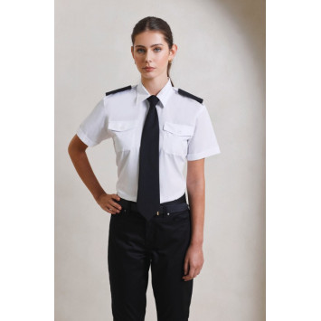 Camisa piloto SENHORA manga curta