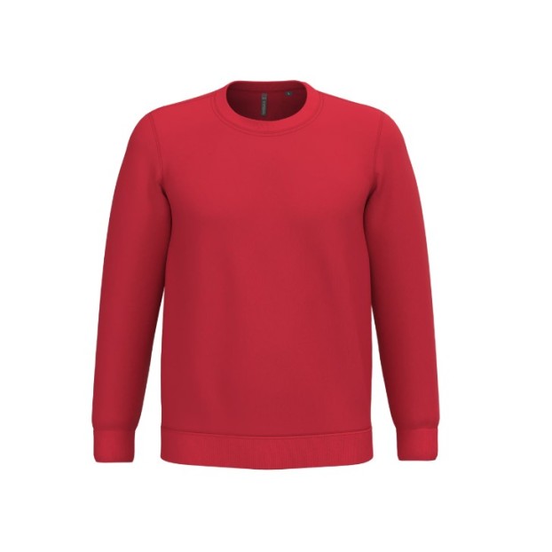 Sweatshirt com decote redondo