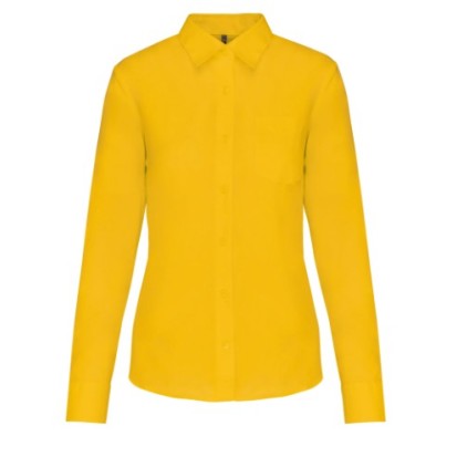 Camisa de senhora manga comprida tratamento fácil