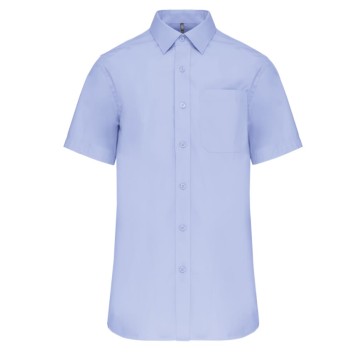 Camisa de homem manga curta tratamento fácil