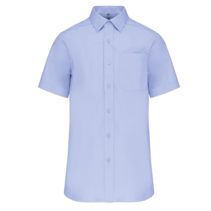 Camisa de homem manga curta tratamento fácil