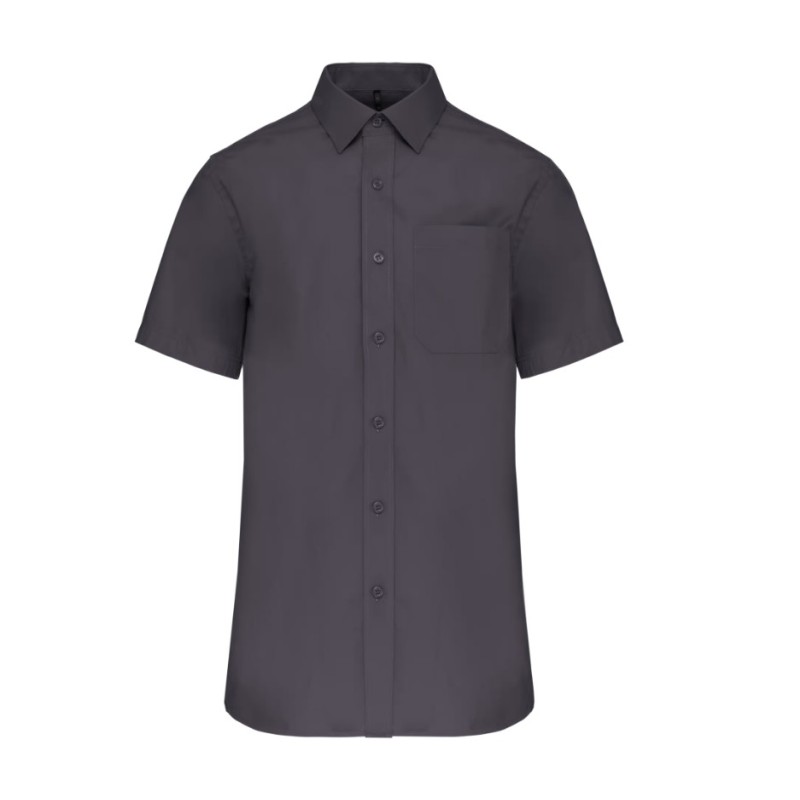 Camisa de homem manga curta tratamento fácil