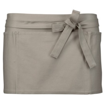 Avental curto de barman 5 Bolsos