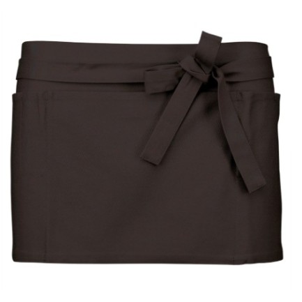 Avental curto de barman 5 Bolsos