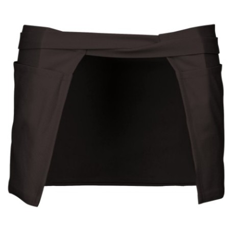 Avental curto de barman 5 Bolsos