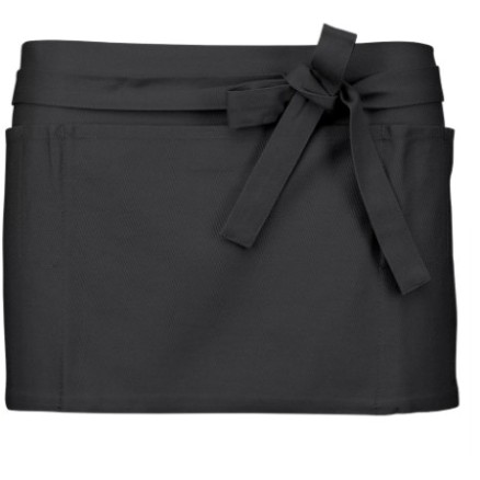 Avental curto de barman 5 Bolsos