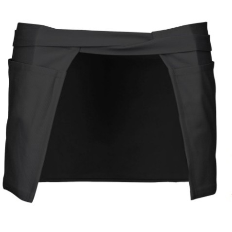 Avental curto de barman 5 Bolsos