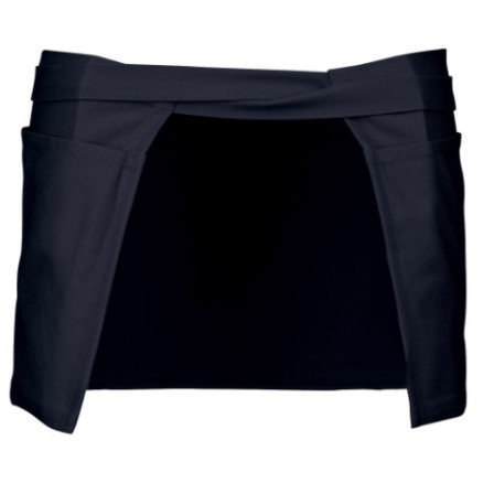 Avental curto de barman 5 Bolsos