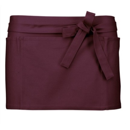 Avental curto de barman 5 Bolsos