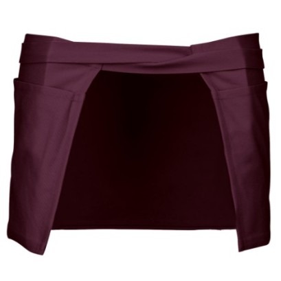 Avental curto de barman 5 Bolsos