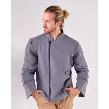 Jaleca de homem Bond com fecho