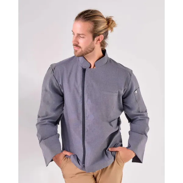 Jaleca de homem Bond com fecho