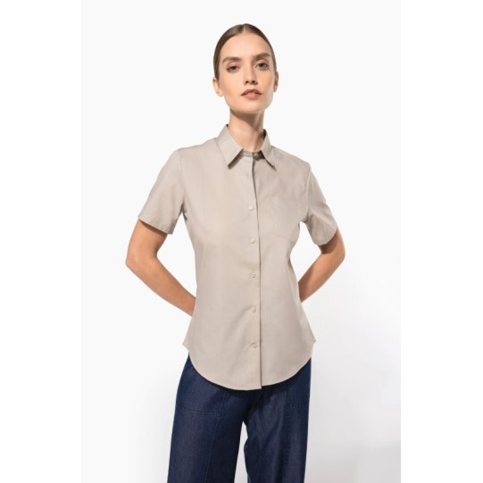 Camisa de senhora manga curta tratamento fácil