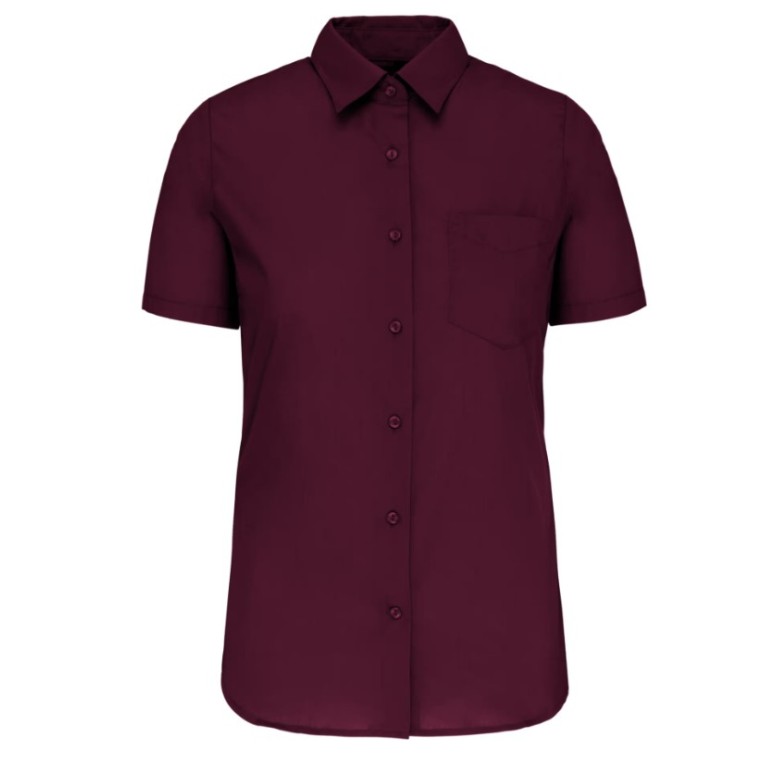 Camisa de senhora manga curta tratamento fácil