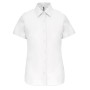 Camisa senhora manga curta em oxford de tratamento fácil