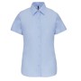 Camisa senhora manga curta em oxford de tratamento fácil