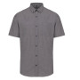 Camisa homem manga curta em oxford de tratamento fácil