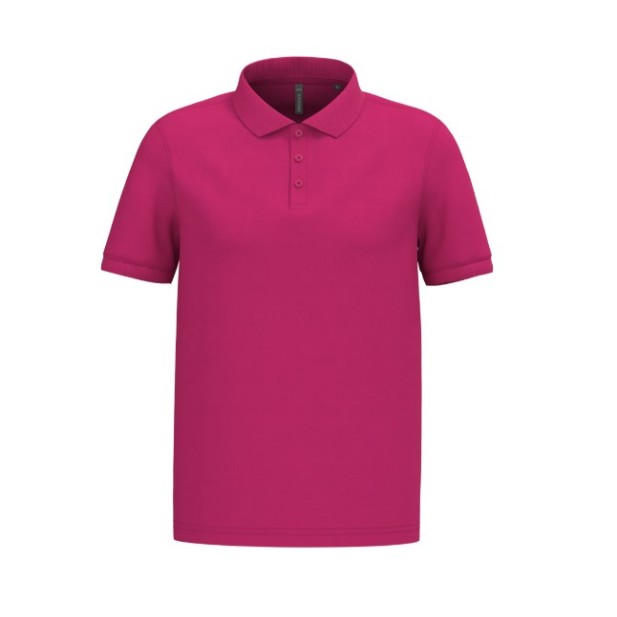 Polo piqué de homem de manga curta