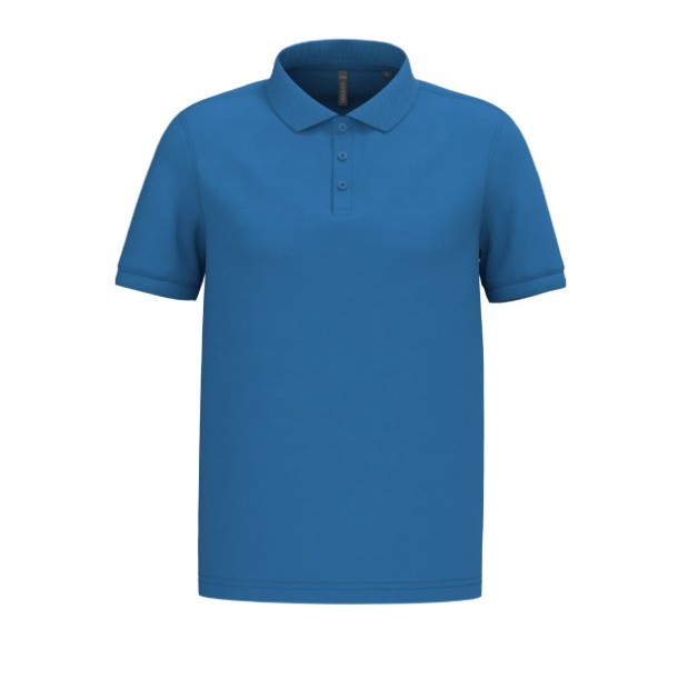 Polo piqué de homem de manga curta