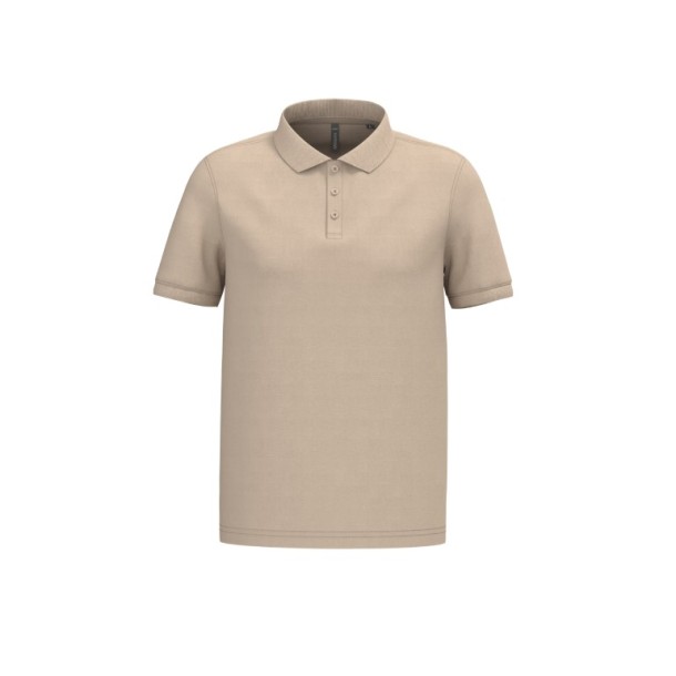 Polo piqué de homem de manga curta