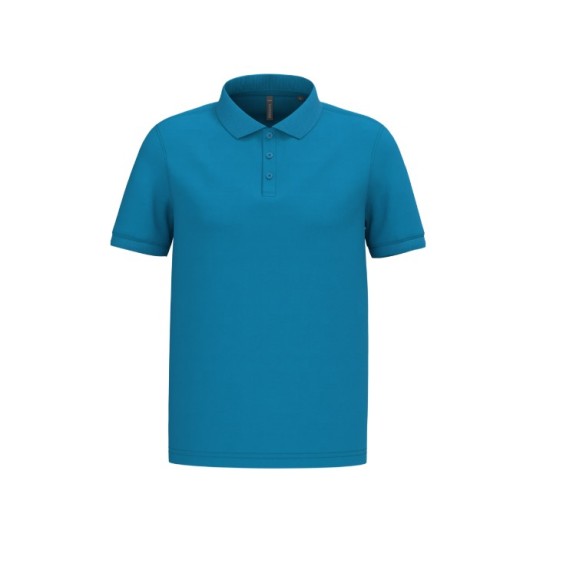 Polo piqué de homem de manga curta