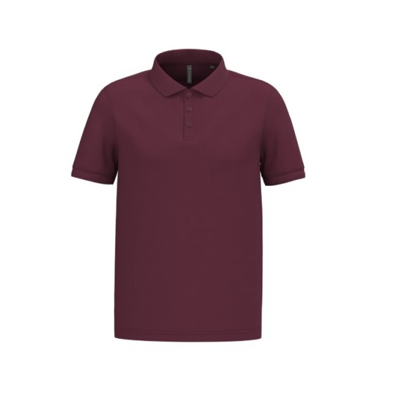 Polo piqué de homem de manga curta