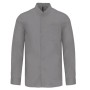 Camisa de homem com gola à padre de manga comprida