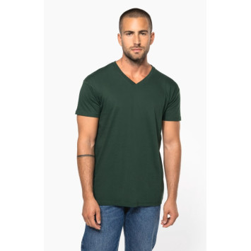 T-shirt BIO150IC decote VWhiteXL