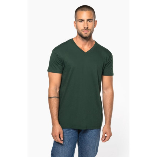 T-shirt BIO150IC decote VWhiteXL