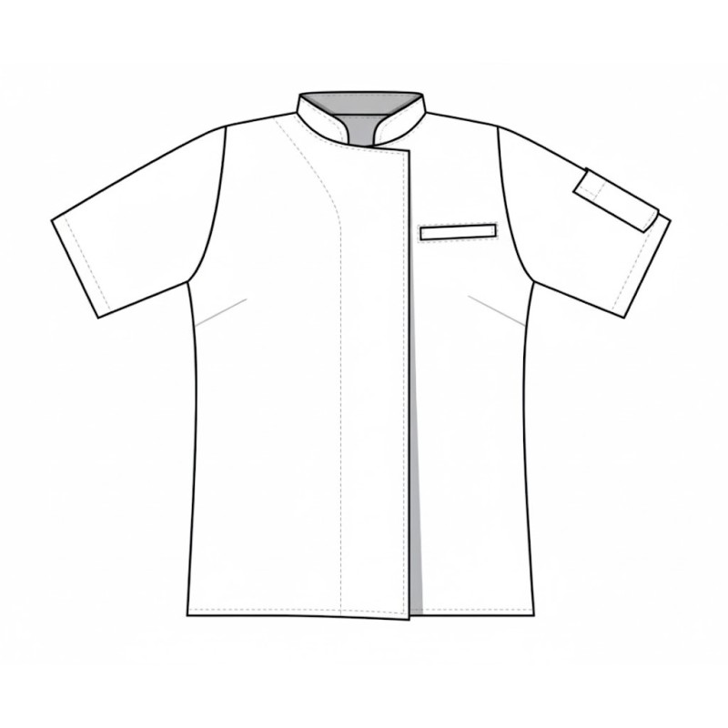 jaleca de homem cozinha manga comprida