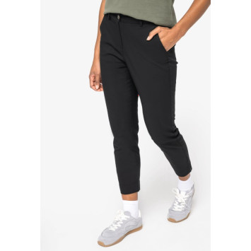 Calças chino 7/8 eco-responsáveis de senhoraMineral Grey38