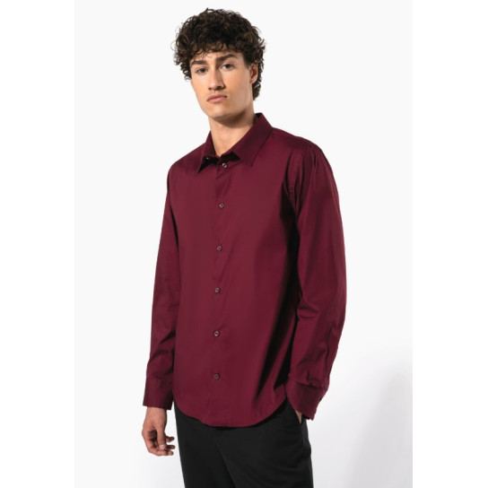 CAMISA DE HOMEM DE MANGA COMPRIDA COM STRETCH