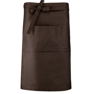 Avental comprido de barman 2 bolsos