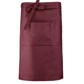 Avental comprido de barman 2 bolsos