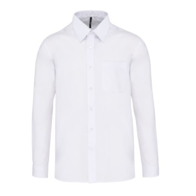 Camisa de homem manga comprida tratamento fácil