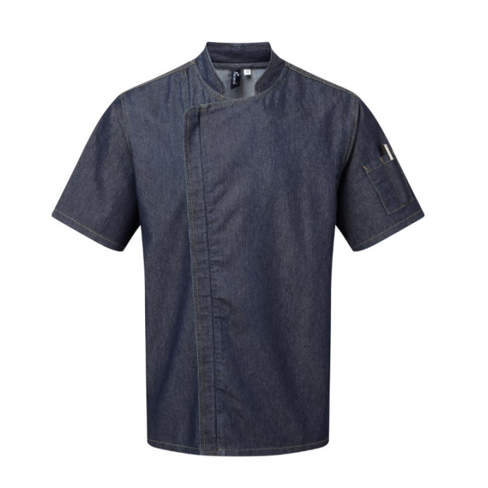 Jaleca chef de cozinha “Zip close
