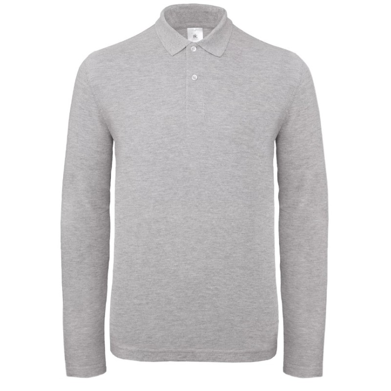 Polo de homem cores ID.001 manga comprida