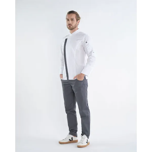 Jaleca de homem Elegant com contraste