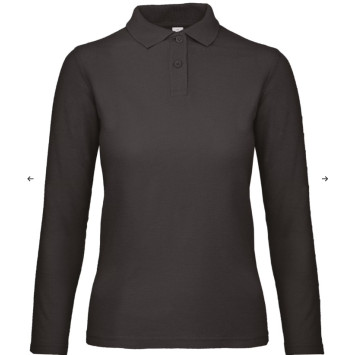 Polo de senhora cores ID.001 manga comprida