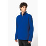 Camisola micropolar meio fecho