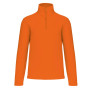 Camisola micropolar meio fecho