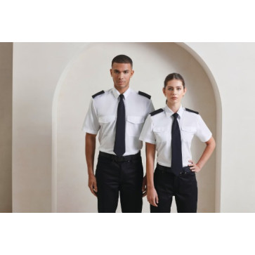 Camisa piloto homem manga curta