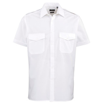 Camisa piloto homem manga curta