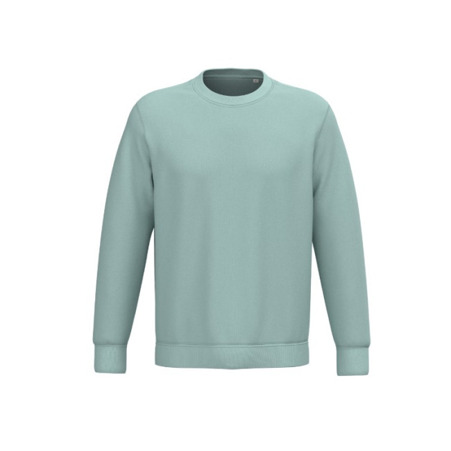 Sweatshirt eco-responsável decote redondo unissexo